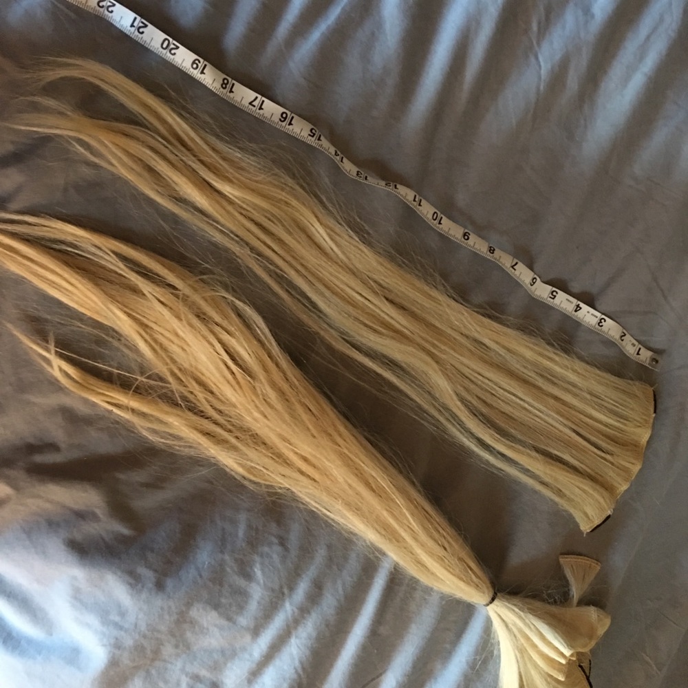 Blonde Extensions